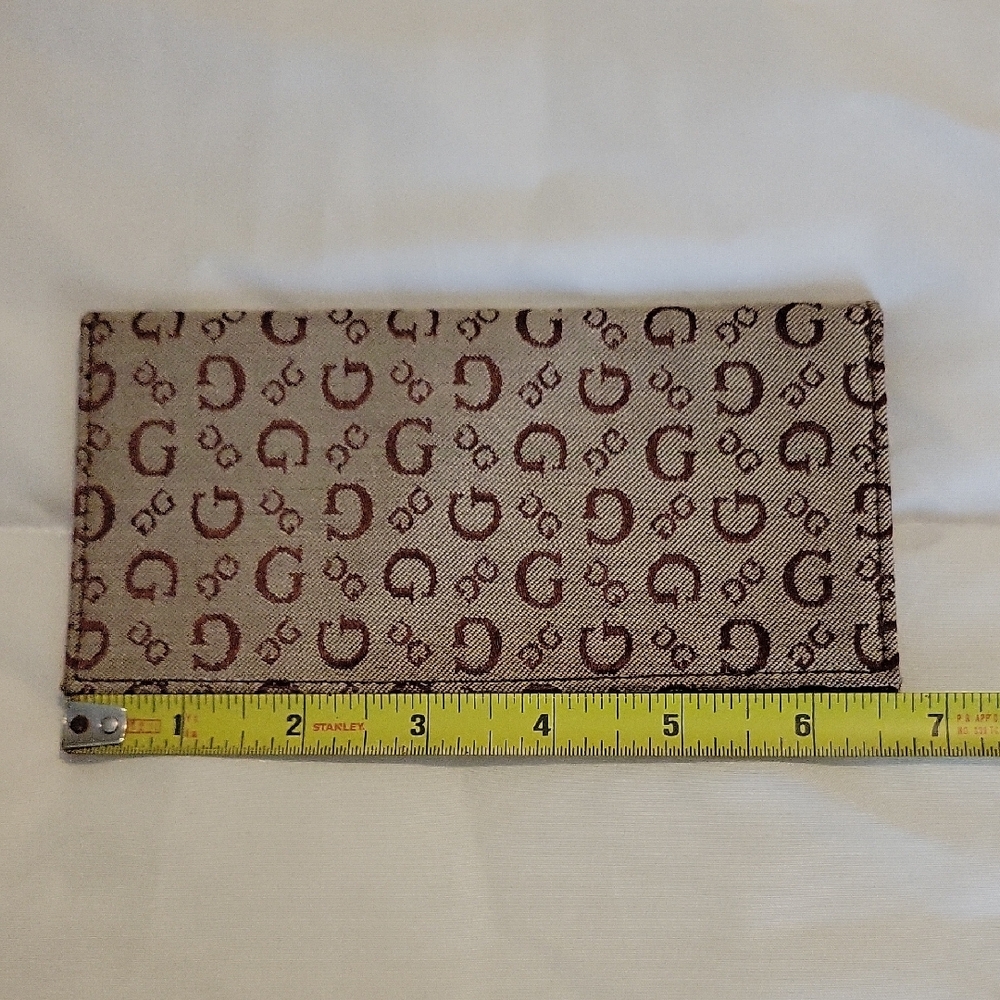 Brown Patterned Wallet